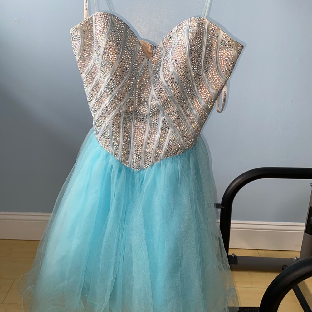 Eleni Elias Sweetheart Cut Dress